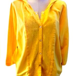 Hoodie with lace details